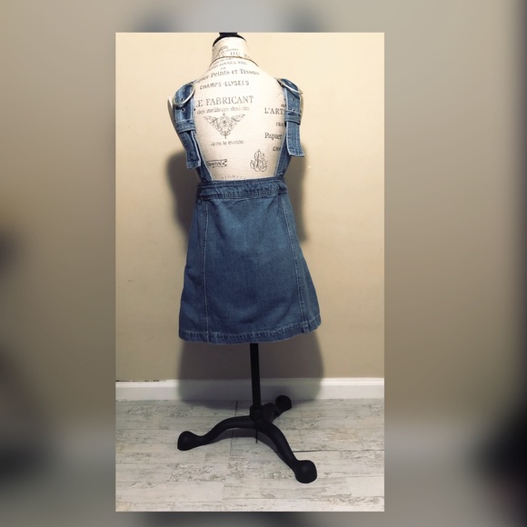Forever21 La Denim Jumper Dress - Picture 2 of 2
